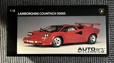 AUTOart Lamborghini Countach 5000S 1 18 Red