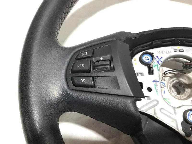 STEERING WHEEL BLACK W CRUISE BT BUTTONS FITS 2013-2015 BMW X3 20258 Foto 4 de 4