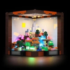 Light Kit for Lego the Crafting Table -Led Lighting Compatible with Lego 21265 B
