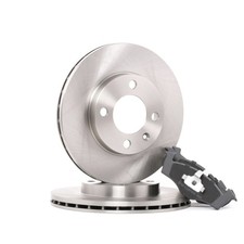 RIDEX Bremsenset Vorne Bremsscheiben Beläge für VW GOLF III (1H1) Vento (1H2)