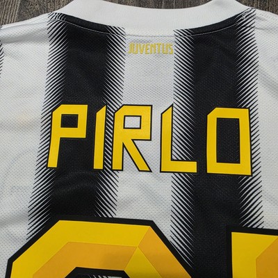 2012 Nike Juventus Home Soccer Jersey Andrea Pirlo Men L Italy