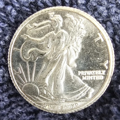 🔥HOT🔥American Silver Eagle / Liberty - 1/10 troy oz .999 Fine SILVER Round