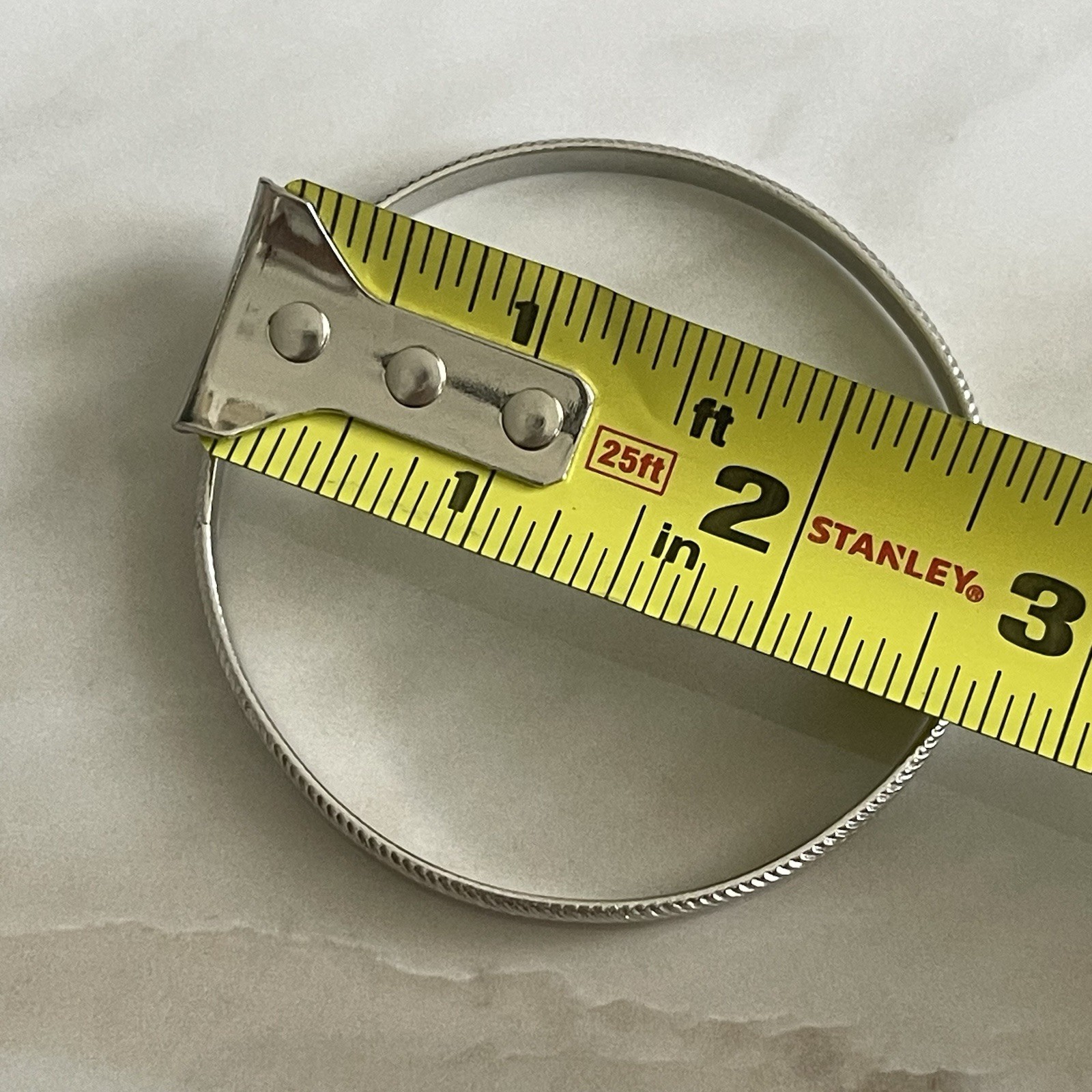 Vintage Sterling Wells Silver Basic Bangle Bracel… - image 5