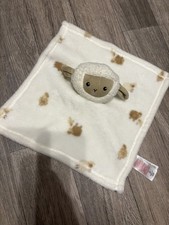 Primark lamb comforter NEW cream sheep blankie soft toy