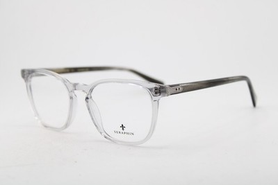 NEW SERAPHIN DRUMMOND/8142 CLEAR GREY AUTHENTIC EYEGLASSES 50-18
