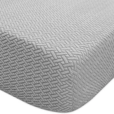 Comfortable Crib Sheets - Breathable and Soft Fitted Bed Sheet for Baby Crib Mat