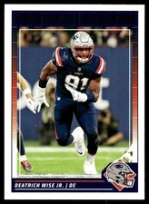 2024 Score Deatrich Wise Jr. New England Patriots #193