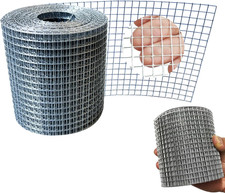 Galvanized Hardware Cloth 1/4 Inch Mesh 4In X 20Ft 23 Gauge Hot-Dip Galvanized a