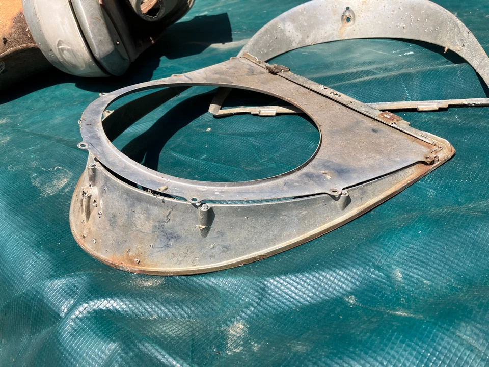 Par de biseles de ajuste de faros Packard Clipper 1955 1956 Foto 4 de 4