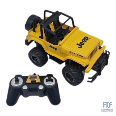 JAMARA 405124 Jeep Wrangler Rubicon 1:18, 2,4GHz   Gummibereifung, Spur einstell