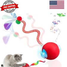 Speedy Tail 2.0 Cat Toy 2 Replaceable Tails, Controllable Chirping, Motion ...