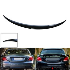 Heckspoiler Heckflügel Lippe Schwarz Glanz Für Mercedes Benz C Klasse W205 Limo
