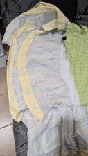 2 Authentic Winnie the Pooh Crib Skirt Dust Ruffle Disney