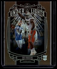 2021 Panini Legacy #UL-GR Greg Rousseau Under the Lights Bronze #/100