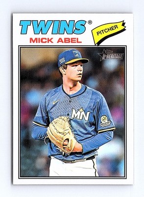 2026 Topps Heritage Mick Abel #292