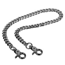 Heavy Duty Pants Chain Belt Wallet Keychain for Men Women Jeans Trouser
