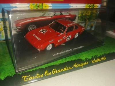 IXO 1/43 LAMBORGHINI 400 GT Jslero 1975 Neuf Boite D'origine Diorama - Photo 1/4