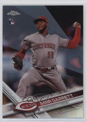 2017 Chrome Update Target Exclusive Debut Refractor Amir Garrett Rookie RC e7b