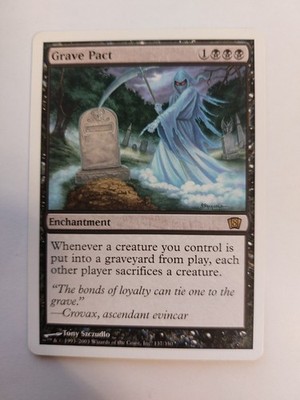 1x Grave Pact - Todespakt - Magic the Gathering MTG