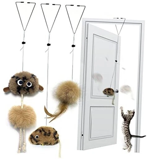 Cat Toys for Indoor Cats,Interactive Door Hanging Cat Toys 002 quantity