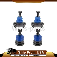 4x Ball Joints Front Upper Lower For 1983 1984 GMC S15 Jimmy 2.0L