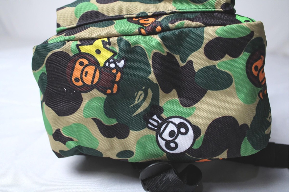 A Bathing Ape Unisex Baby Milo & Friends Mini Backpack NC3 Green