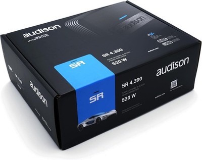Audison SR 4.300.2 Clase D 4-Channel Amplificador 130 Wrms X 4 A 2-Ohms