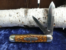 VTG E.C. SIMMONS KEEN KUTTER SWELL CENTER GREENBONE 2 BLADE JACK KNIFE. NICE!