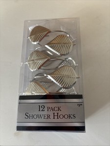 12 Pack Shower Hooks
