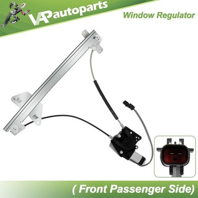 Front Right For Dodge Dakota 00-04 Durango 98-03 Power Window Regulator w/ Motor