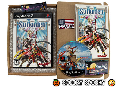 Suikoden V PS2 - NTSC-U/C USA sehr guter Zustand CIB - hochwertige Verpackung - Sendungsverfolgung