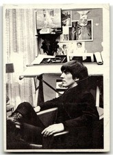 1964 Topps The Beatles: A Hard Day's Night #51 George Harrison relaxes (Creases)