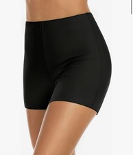 Women's High Waisted Swim Shorts