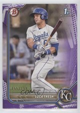 2022 Bowman Prospects Purple Pattern Border 155/199 Luca Tresh #BP-136 6ks