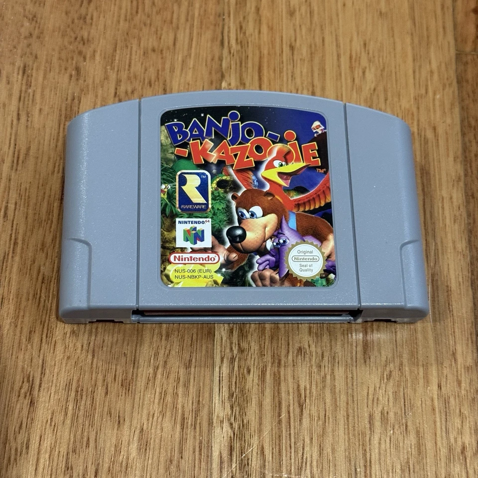 Banjo Kazooie Nintendo 64 N64 Game Boxes & Complete Manual, Insert & Poster - Image 2 of 4