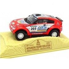 Mitsubishi Pajero Evolution 2004 Peterhansel Rally Raid Dakar 1:43 Norev Diecast