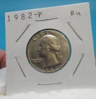 1982-P Washington QUARTER 25 Cent COIN / Brilliant Uncirculated