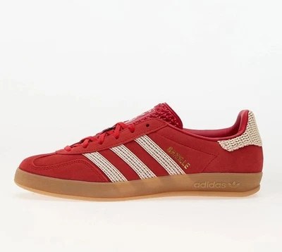 JI2756 Adidas Gazelle Indoor chaussures de loisirs pour femmes baskets rouges - Photo 1/4