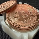 🔥 BITCOIN Design 1 oz .999 Fine COPPER Round TUBE of 20 Crypto Bullion 🔥 — photo 1
