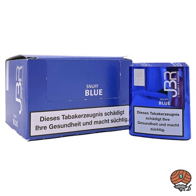 JBR Blue Snuff Schnupftabak von Pöschl, 10x10g