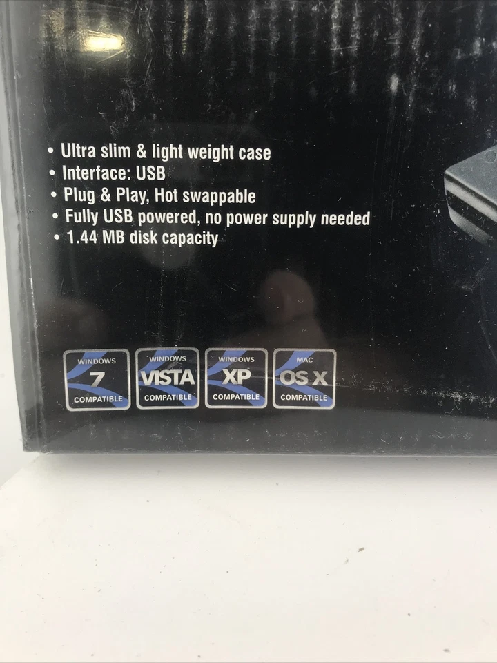 Unidad de disquete USB Sabrent SBT-UFDB 1,44 MB - Nuevo sellado | Acceso a archivo vintage Foto 2 de 4