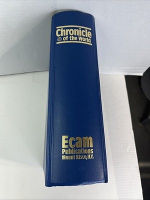 Chronicle of the World - Ecam Publications 1989 Hardcover FF B