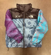 Size XL - KAWS XX The North Face Retro 1996 Nuptse Jacket - Monterrey Blue CW