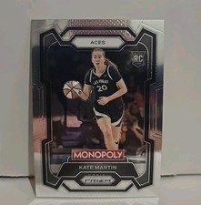2024 Panini Prizm Monopoly WNBA #40 Kate Martin (RC) ROOKIE LAS VEGAS ACES