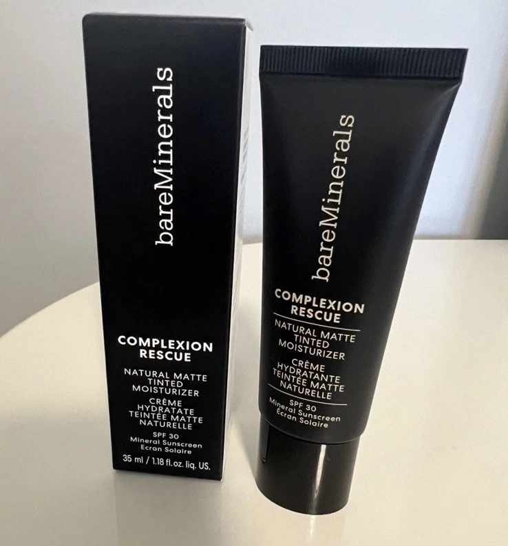 Bare Minerals Complexion Rescue Natural Matte Tinted Moisturizer Vanilla 02 35ml - Image 3 of 3