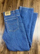 VINTAGE LEVI  S 517 ORANGE TAB JEANS 20517 0217 MADE IN USA SIZE 36 x 31