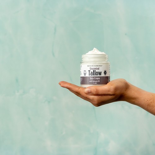 Tallow Skin Cream - 100% Halal, Grass Fed Moisturiser For Dry Skin/Eczema (200g) - Picture 11 of 15