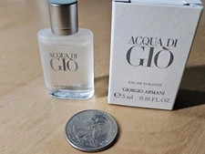 ACQUA DI GIO By GIORGIO ARMANI 0.16oz / 5ml EDT MINI NEW #RA-8