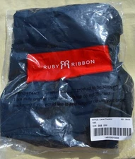 New Sealed Pkge Sz 8 Women's Ruby Ribbon Solid Black Lanai Tankini Swim Top 1485