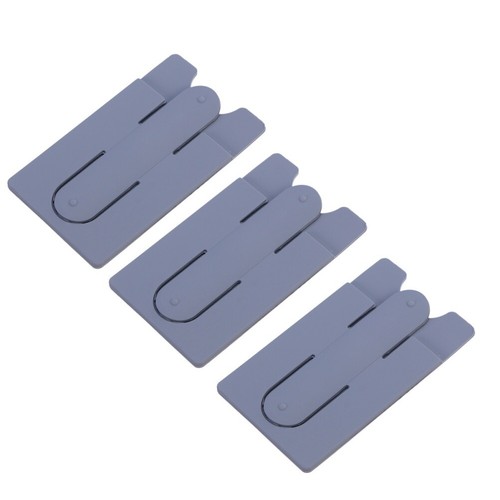 3 Pcs Universal Silicone Phone Credit Holder Cell Phone Wallet with - 第 1/10 張圖片